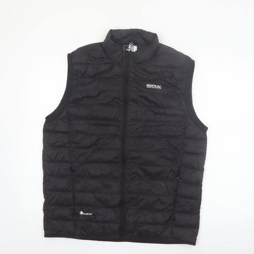 Regatta Men’s Black Puffer Waistcoat L Lightweight Insulated Outdoor