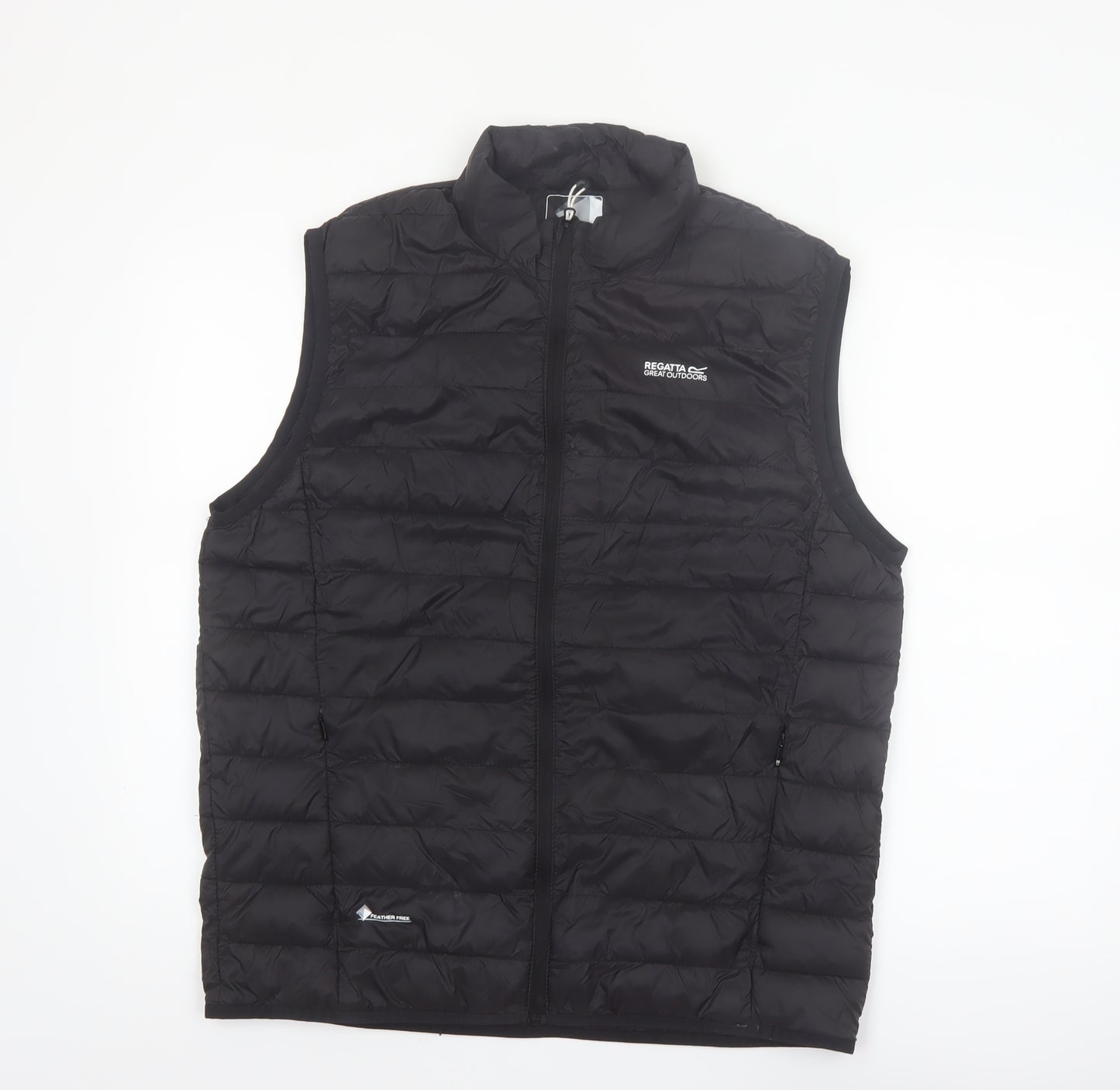 Regatta Men’s Black Puffer Waistcoat L Lightweight Insulated Outdoor