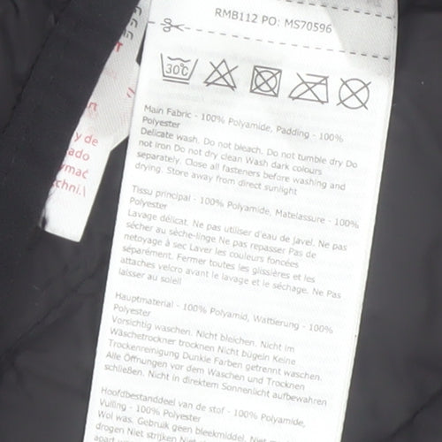 Regatta Men’s Black Puffer Waistcoat L Lightweight Insulated Outdoor