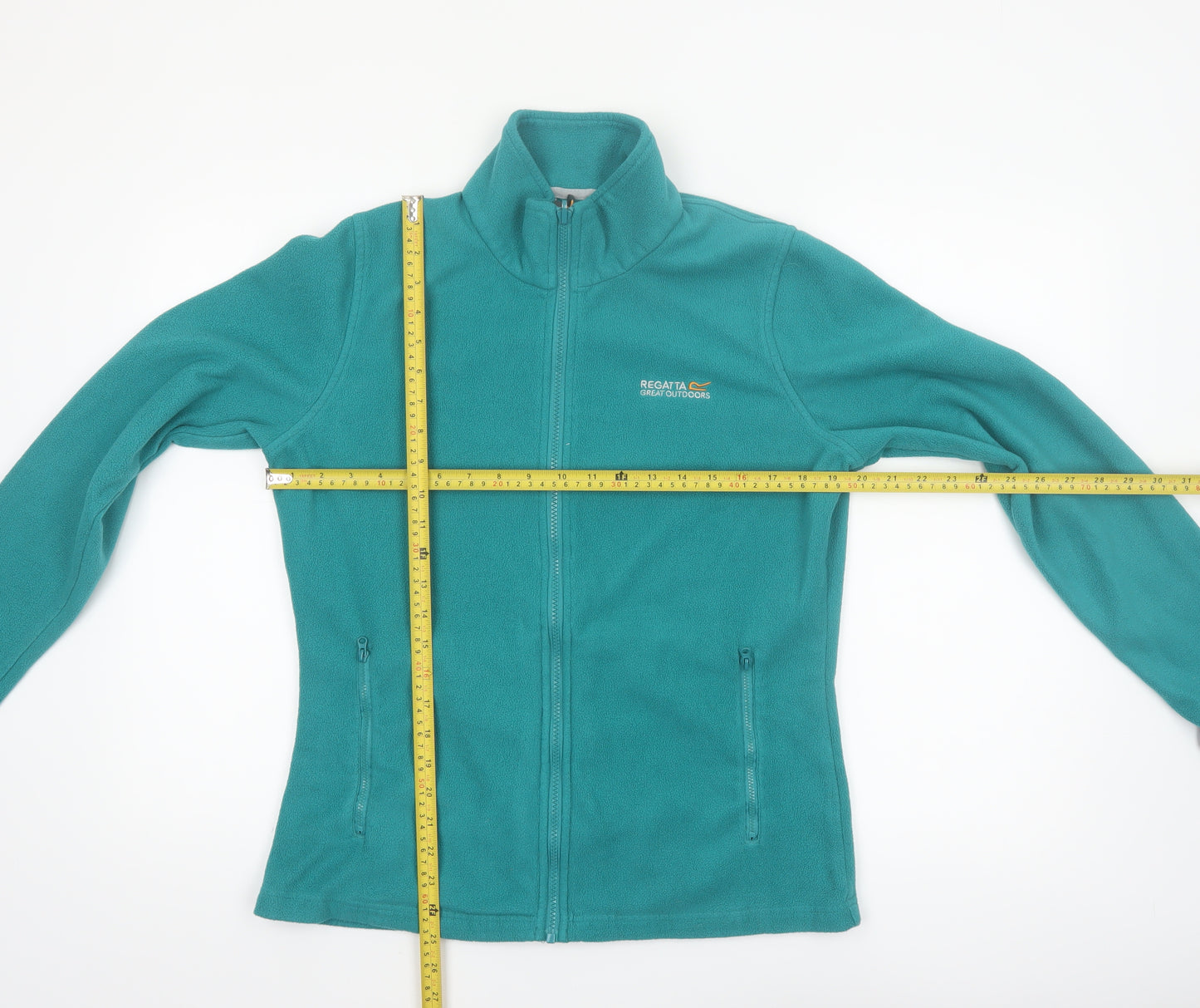 Regatta Women's Green Fleece Full Zip Jacket UK 12