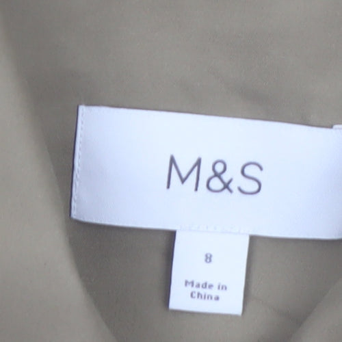 Marks and Spencer Women's Beige Size 8 Trench Jacket