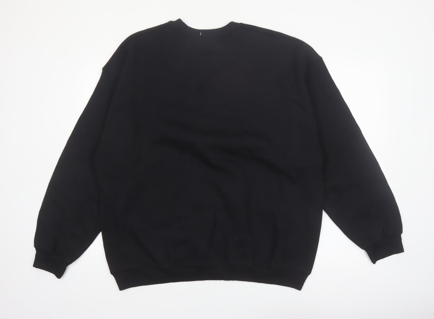 Candytopia Men's Black XL Pullover Graphic Print Sweatshirt
