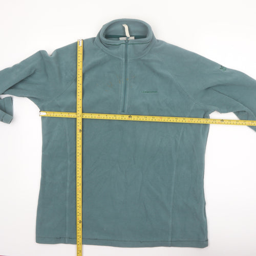 Craghoppers Women Teal Full Zip Fleece Sweatshirt UK 16