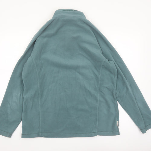 Craghoppers Women Teal Full Zip Fleece Sweatshirt UK 16