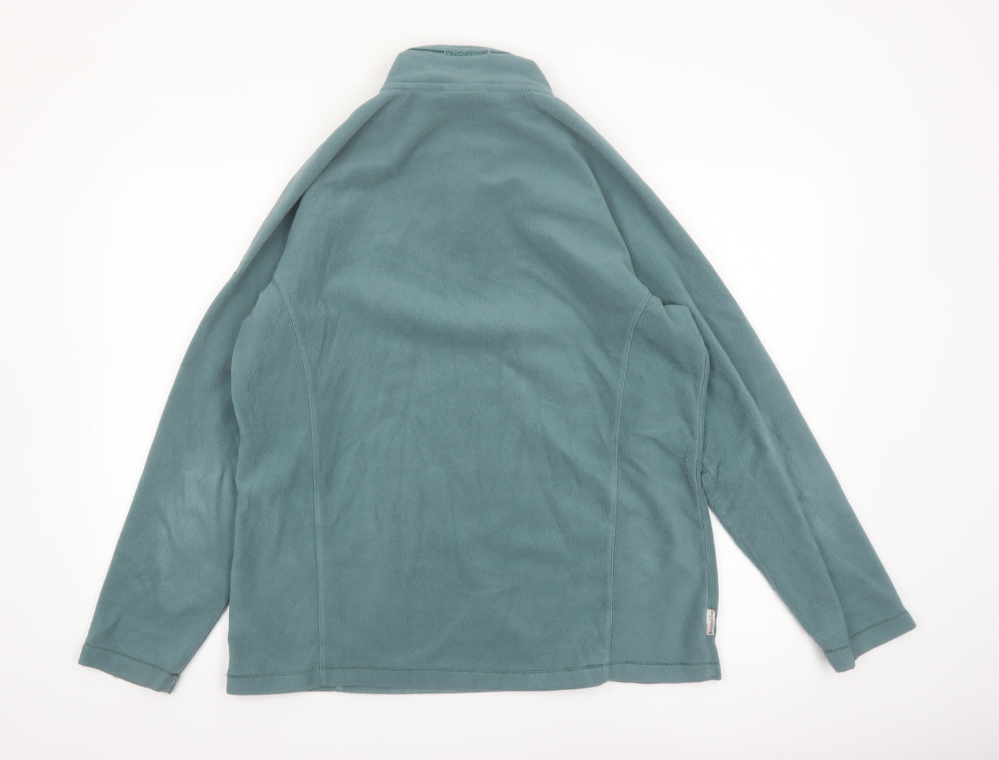 Craghoppers Women Teal Full Zip Fleece Sweatshirt UK 16