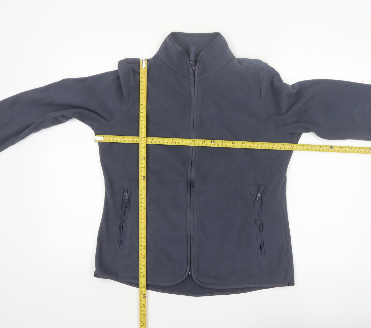 Marks and Spencer Womens Blue Fleece Full Zip Jacket Size 12