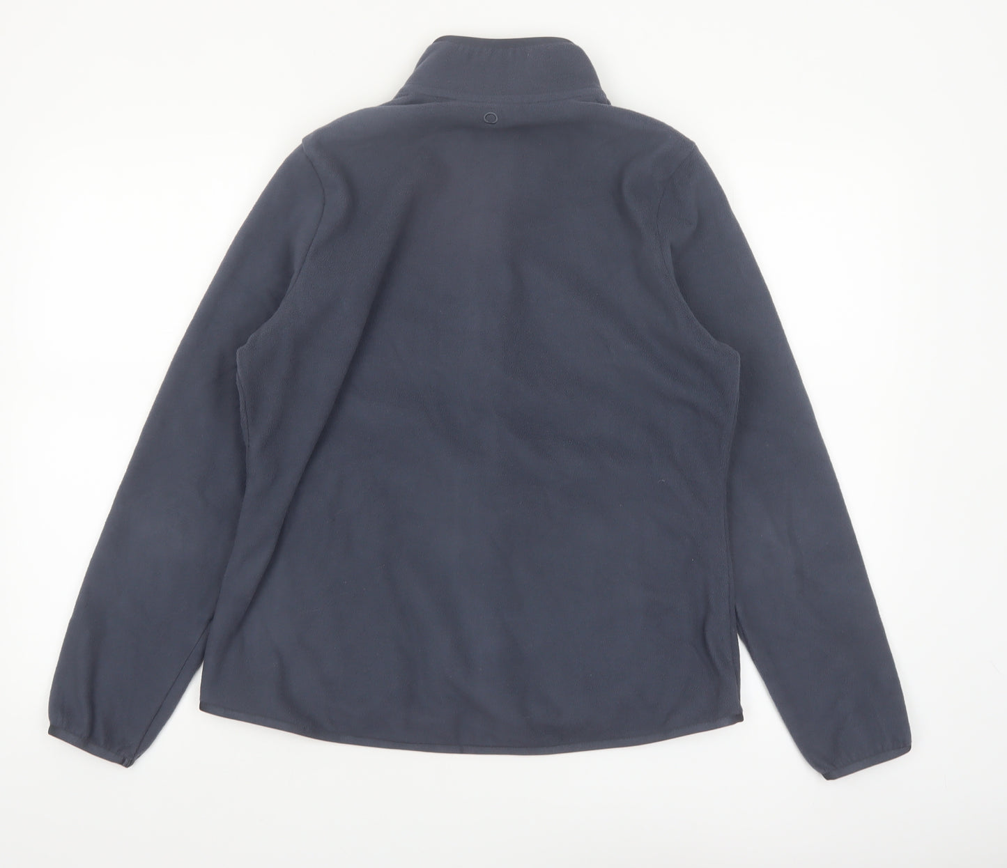 Marks and Spencer Womens Blue Fleece Full Zip Jacket Size 12