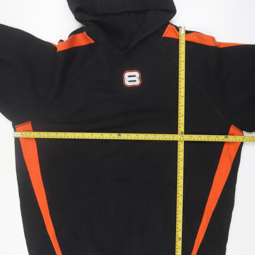 Sport-Tek Men's Black Orange XL Pullover Hoodie Classic Style