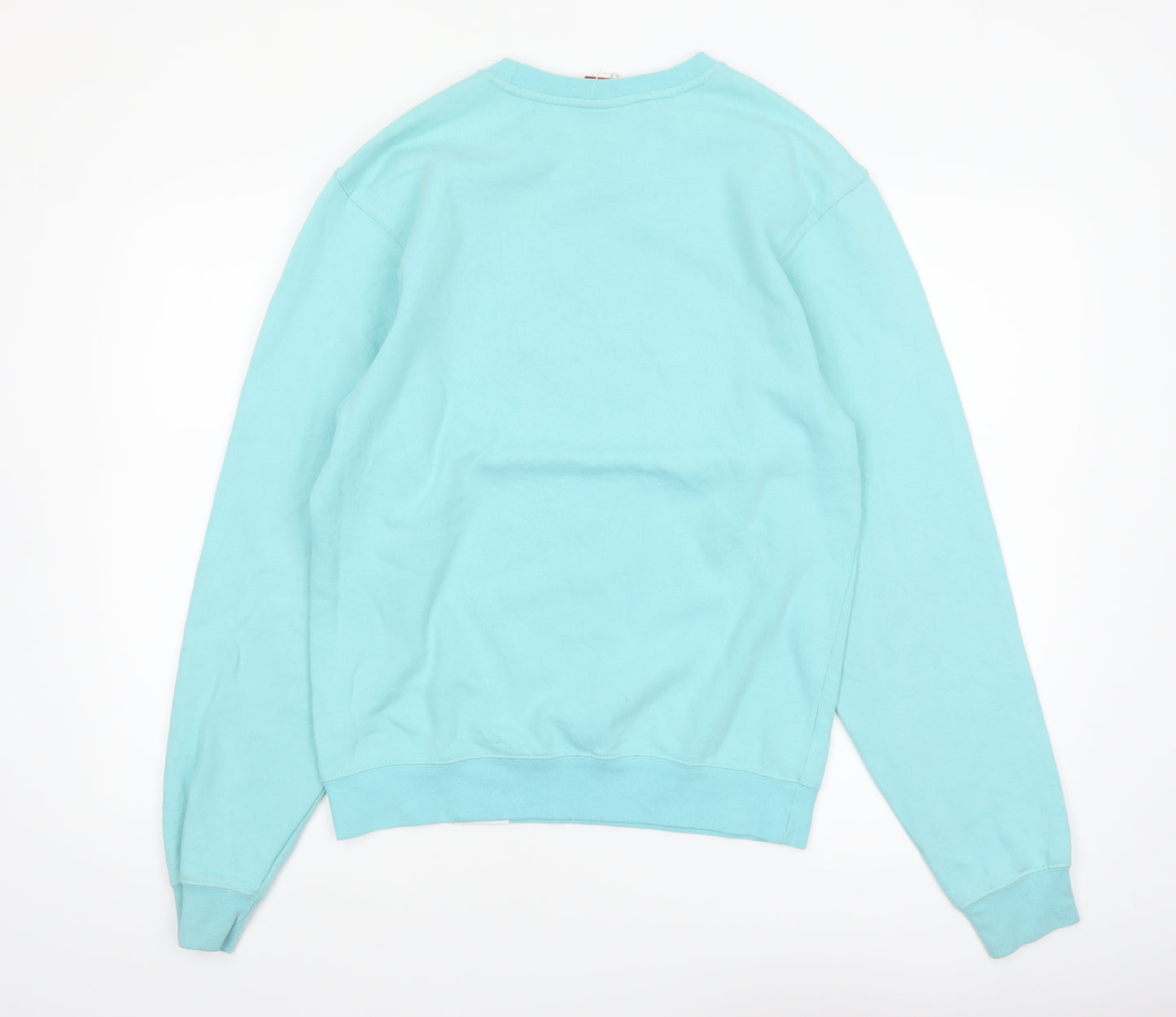Diamond Supply Co. Mens Blue Pullover Sweatshirt Size S Graphic Print
