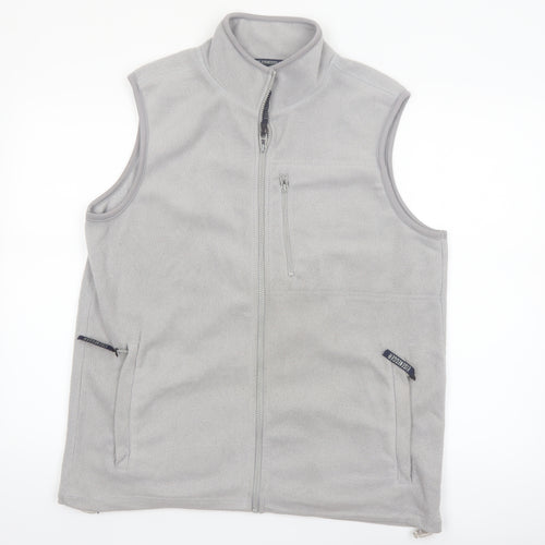 Eisengger Alpine Men's Grey Fleece Bodywarmer Waistcoat M