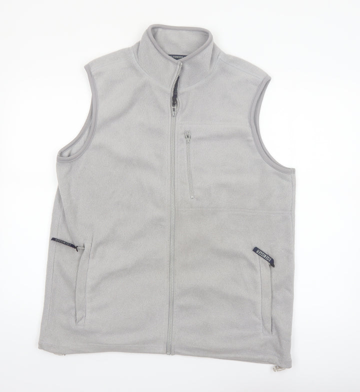 Eisengger Alpine Men's Grey Fleece Bodywarmer Waistcoat M