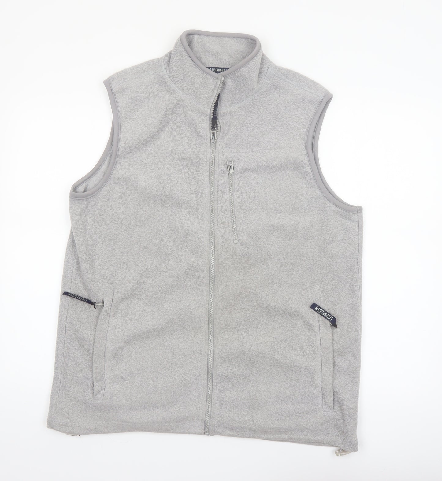 Eisengger Alpine Men's Grey Fleece Bodywarmer Waistcoat M