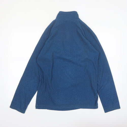 Regatta Men's Blue 1/4 Zip Fleece Pullover Sweatshirt Size S
