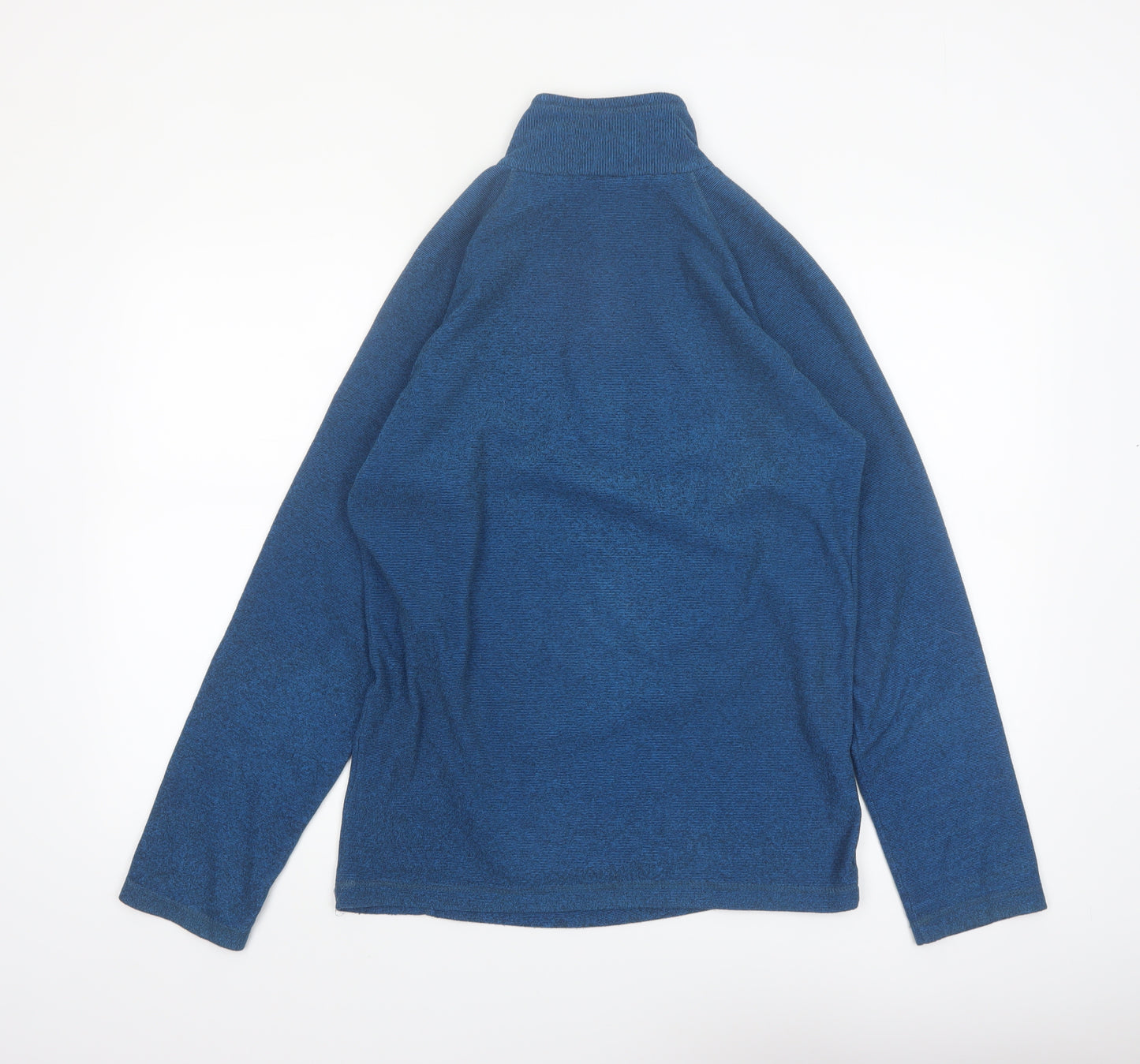 Regatta Men's Blue 1/4 Zip Fleece Pullover Sweatshirt Size S
