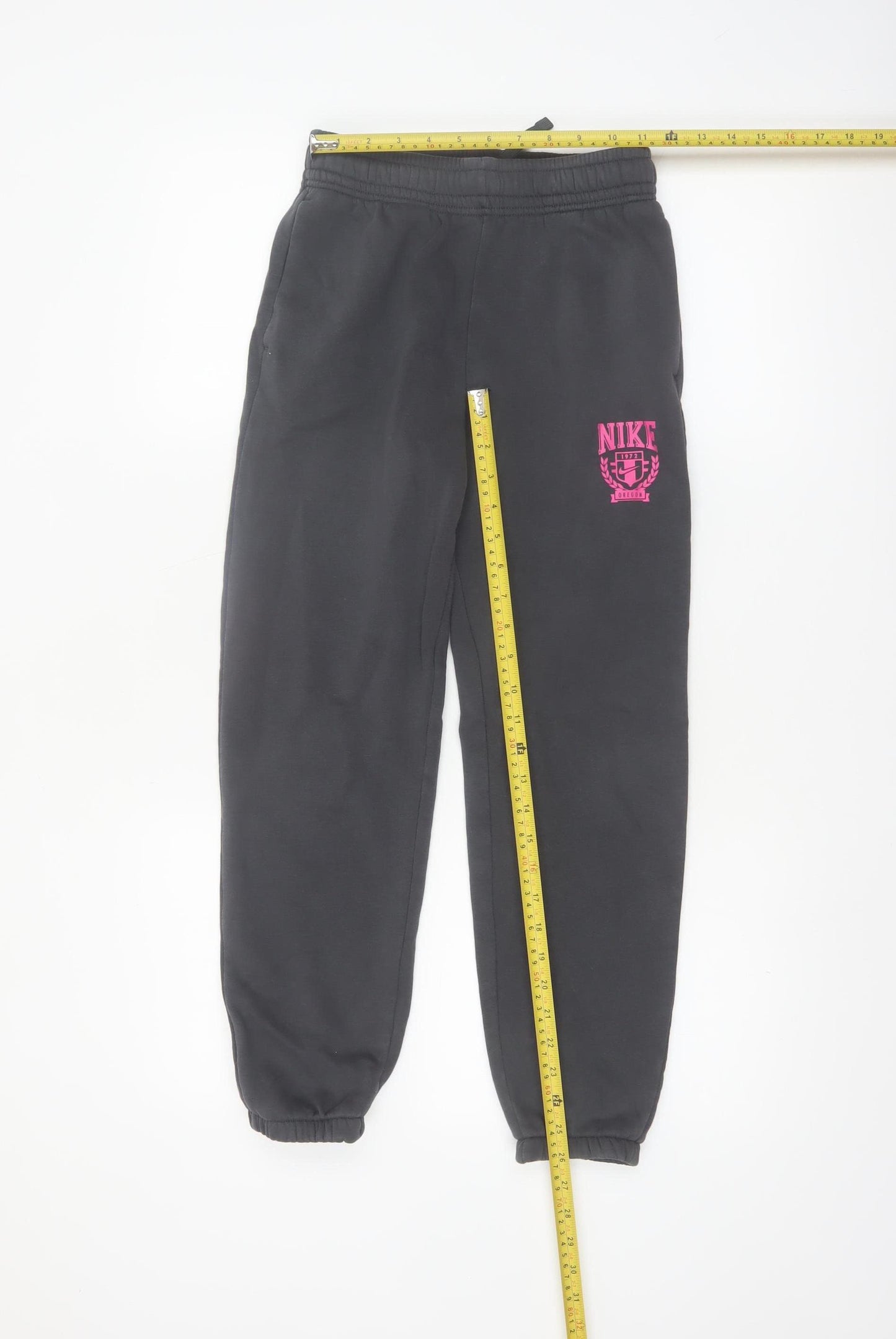 Nike Girls Black Jogger Sweatpants M 137-146cm Cotton Blend Casual