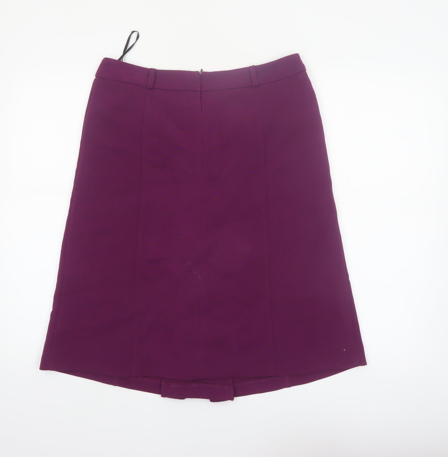 Marks and Spencer Women’s Purple A-Line Knee Length Skirt Size 12