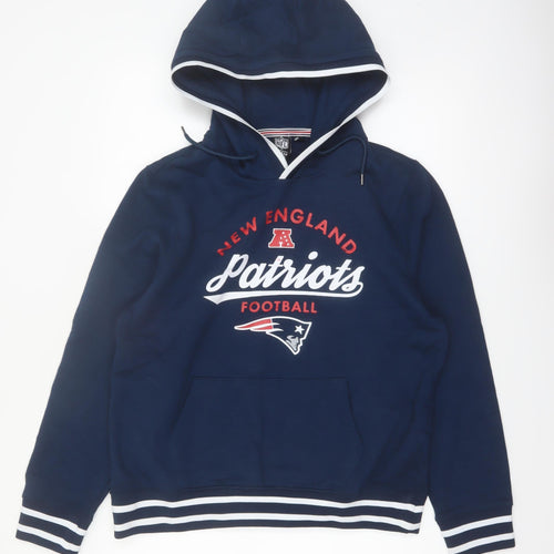 NFL Team Apparel Men's Blue Pullover Hoodie L Sports Fanwear