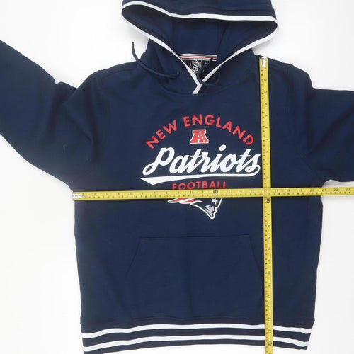 NFL Team Apparel Men's Blue Pullover Hoodie L Sports Fanwear