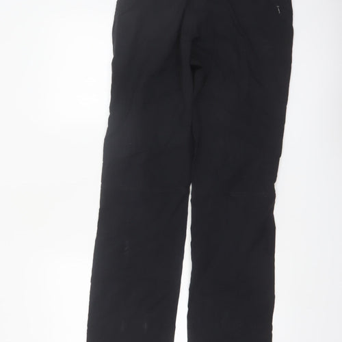Craghoppers Women's Black Size 12 Regular Outdoor Travel Trousers