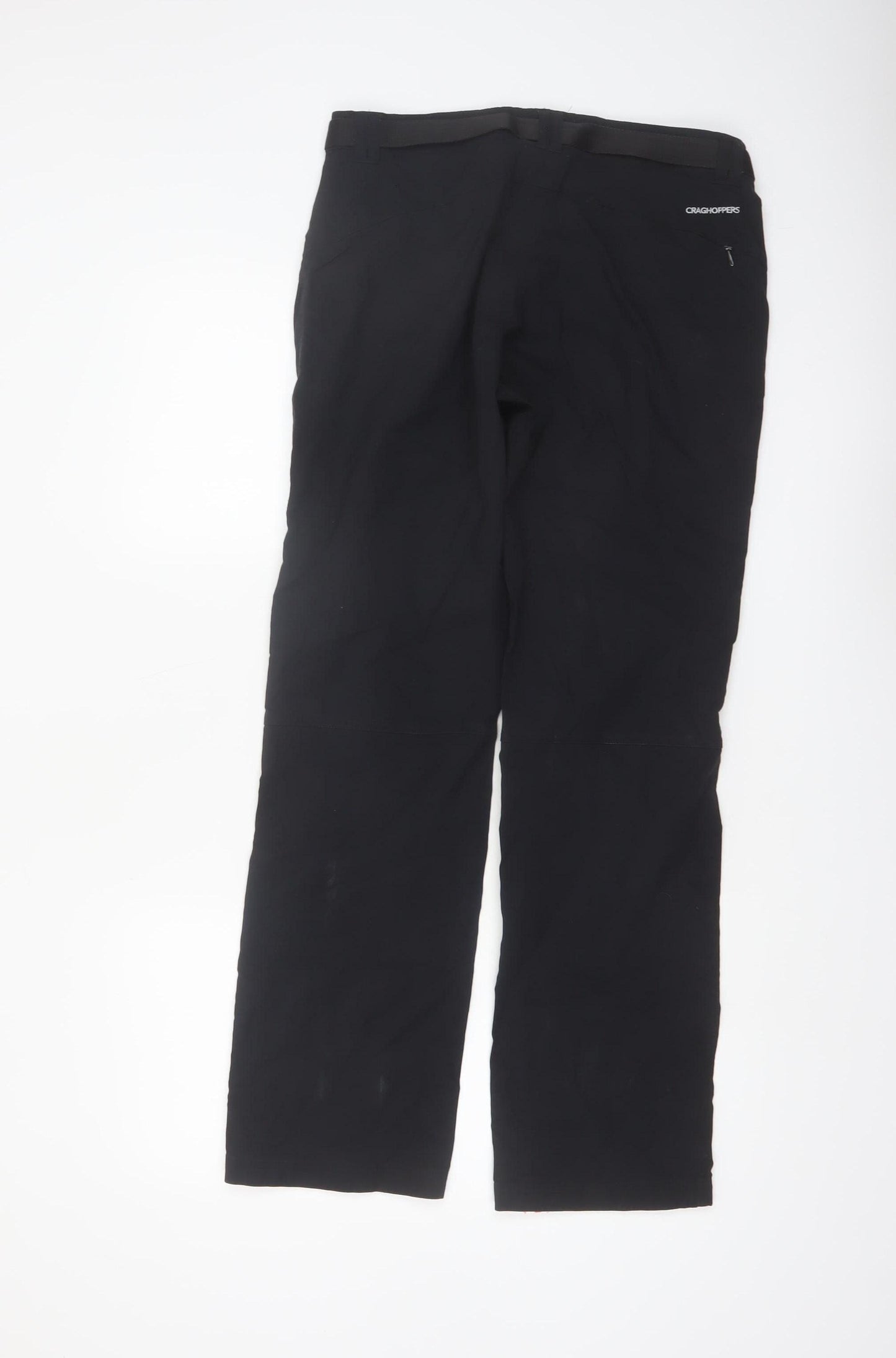 Craghoppers Women's Black Size 12 Regular Outdoor Travel Trousers