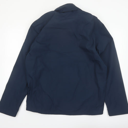 Regatta Men's Blue Waterproof Softshell Jacket Size L Hiking Rain Coat