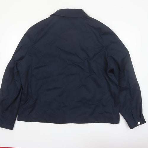 Marks and Spencer Men’s Blue XL Regular Full Zip Jacket