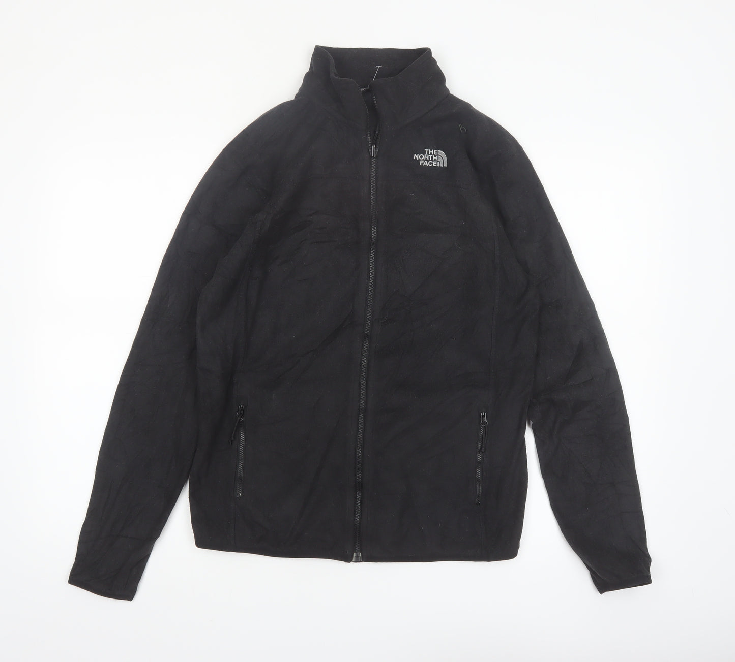 The North Face Men's Black Fleece Full Zip Jacket Size S