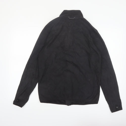 The North Face Men's Black Fleece Full Zip Jacket Size S