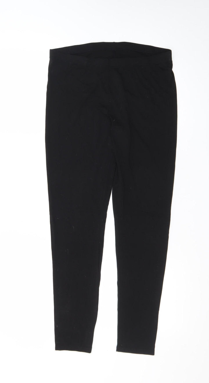 Marks and Spencer Women Black Heatgen Thermal Leggings Size 16