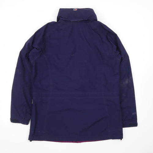 Berghaus Womens Purple Waterproof Rain Coat Jacket UK 12 Regular Fit