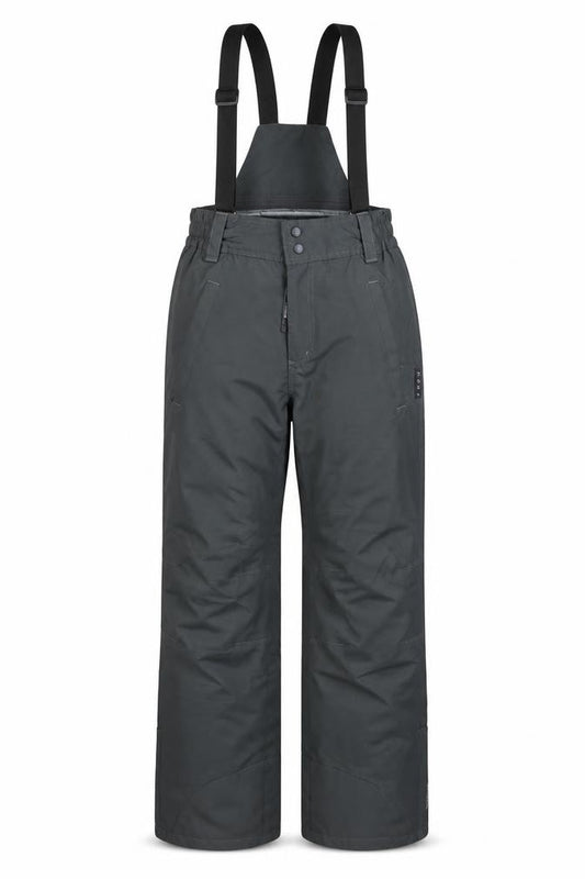 Front view of Mountain Warehouse men’s grey xs snow waterproof insulated trousers