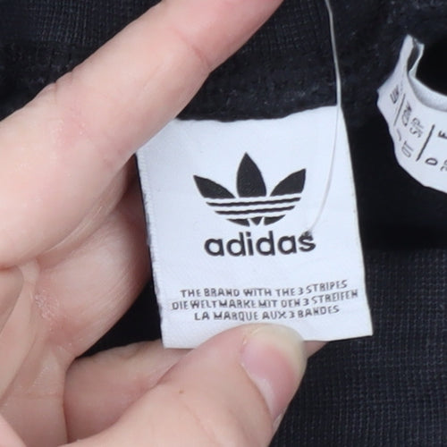 Adidas Men's Black Jogger Trousers Size S Regular Fit