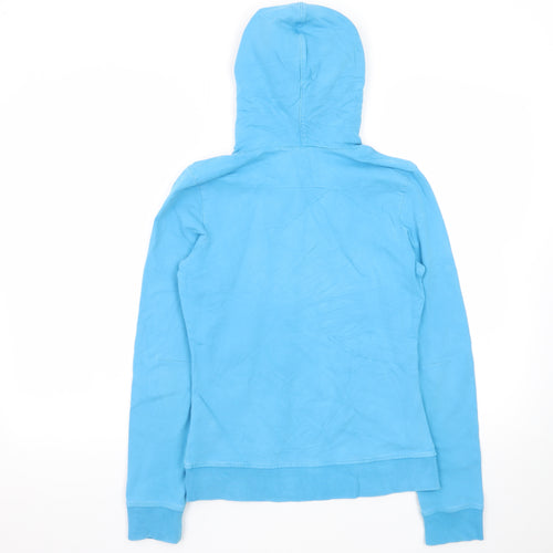Carhartt Women's Blue Pullover Hoodie XS Cotton Casual Sweatshirt