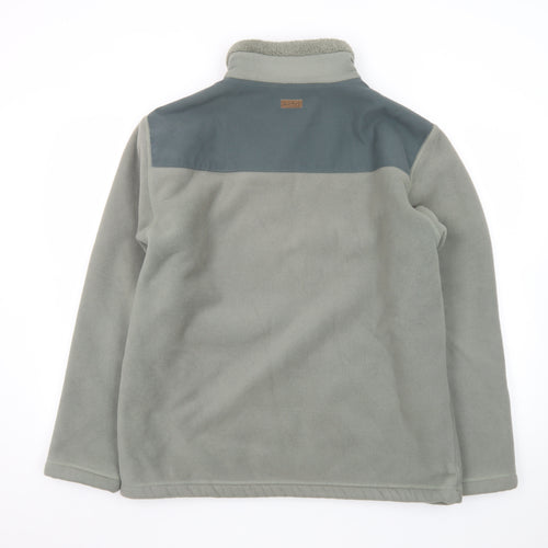 Jack Murphy Men’s Green Fleece Full Zip Outdoor Jacket Size S