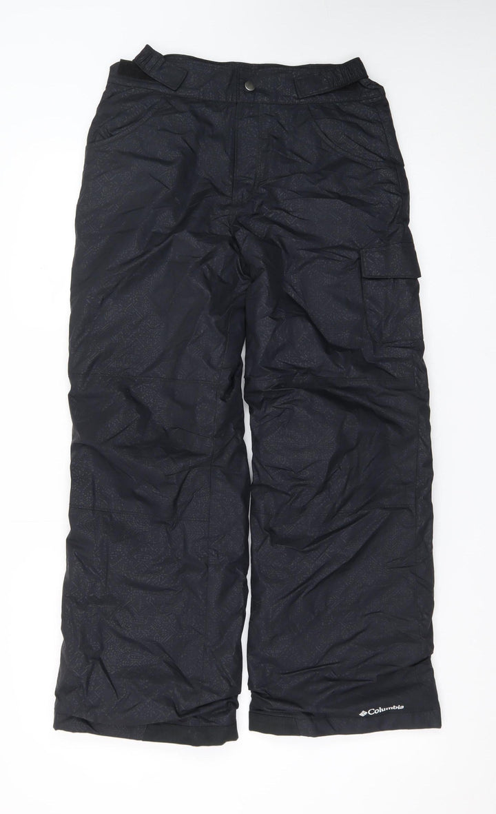 Columbia Men's Black L Waterproof Insulated Snow Pants