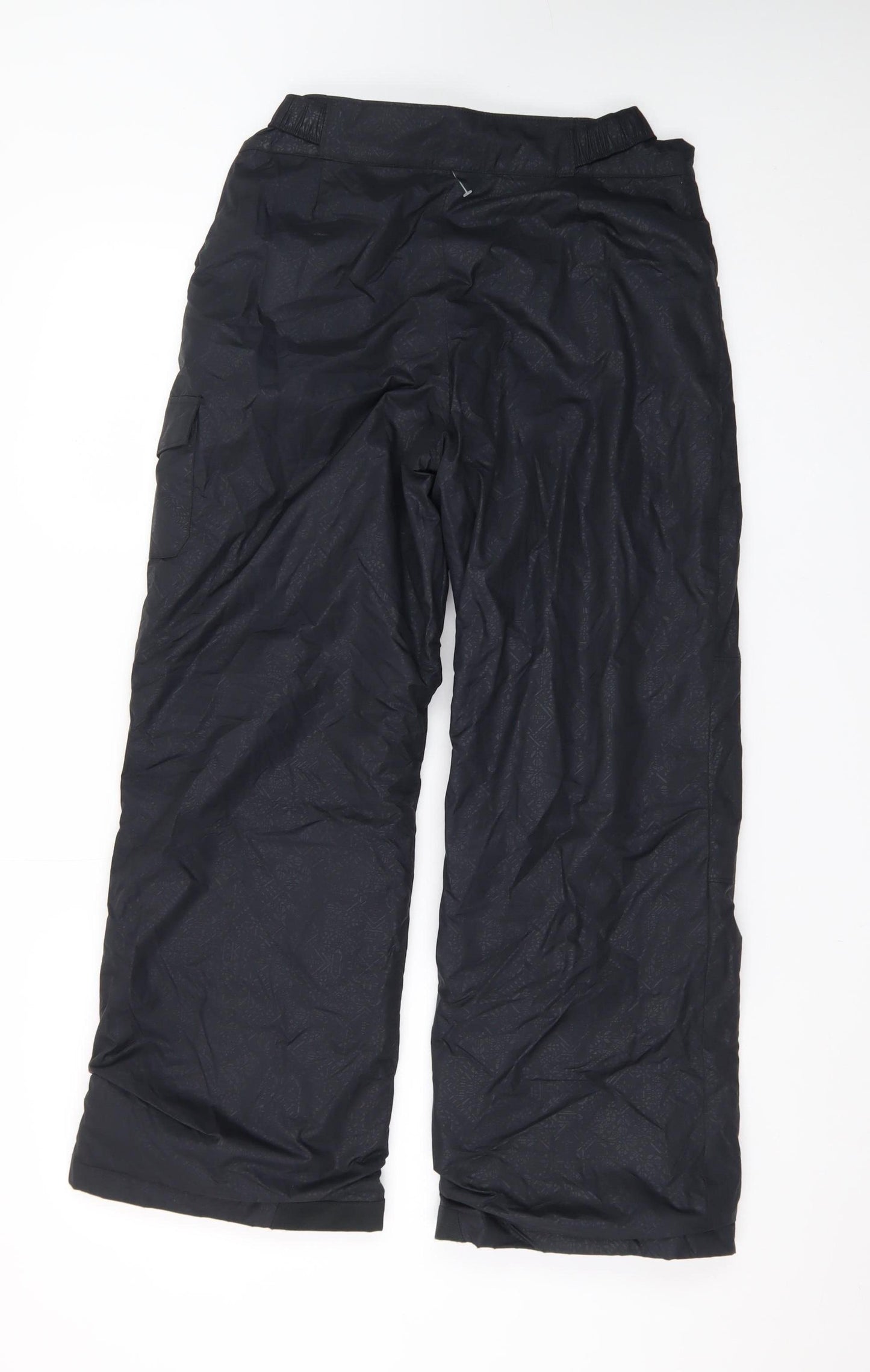 Columbia Men's Black L Waterproof Insulated Snow Pants