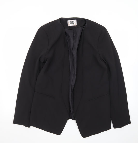 Vero Moda Women Black Size 14 Tailored Blazer Jacket