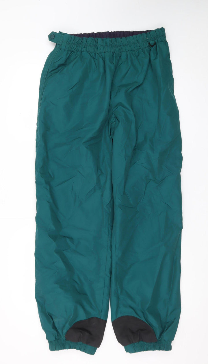 Columbia Mens Green L Walking Trousers Nylon Waterproof Outdoor