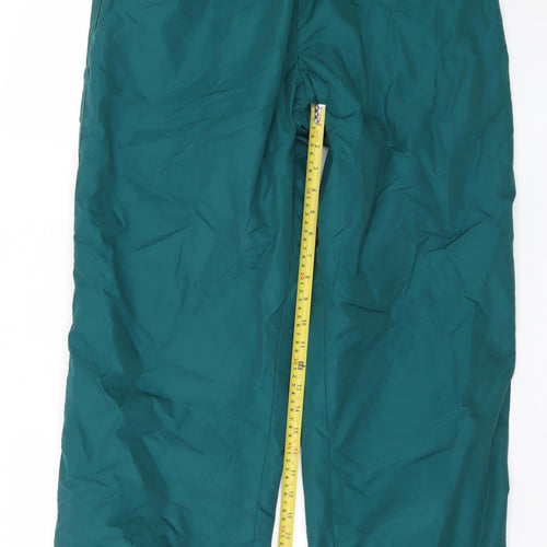 Columbia Mens Green L Walking Trousers Nylon Waterproof Outdoor