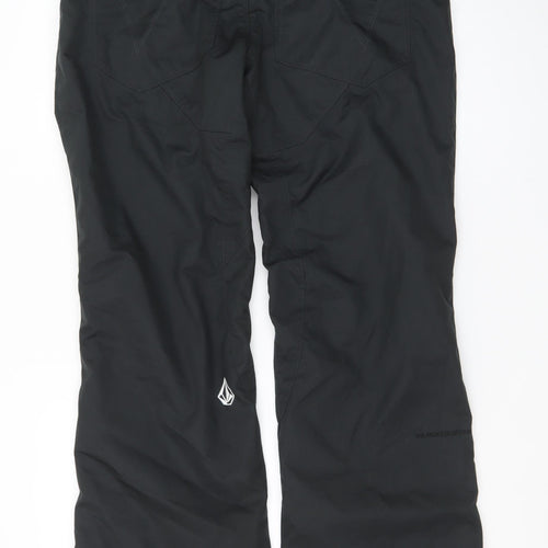 Volcom Womens Black M Snow Pants Trousers Waterproof Insulated Winter