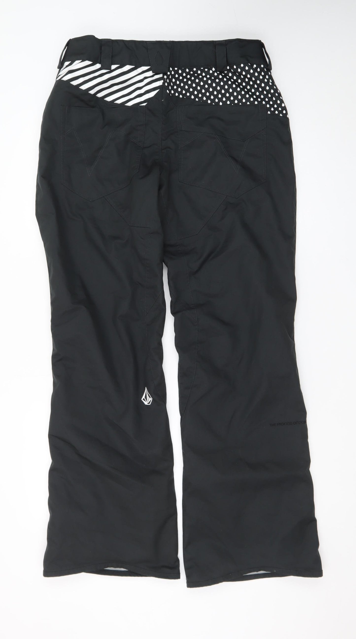 Volcom Womens Black M Snow Pants Trousers Waterproof Insulated Winter