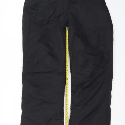 Slalom Mens Black Medium Snow Pants Waterproof Ski Trousers