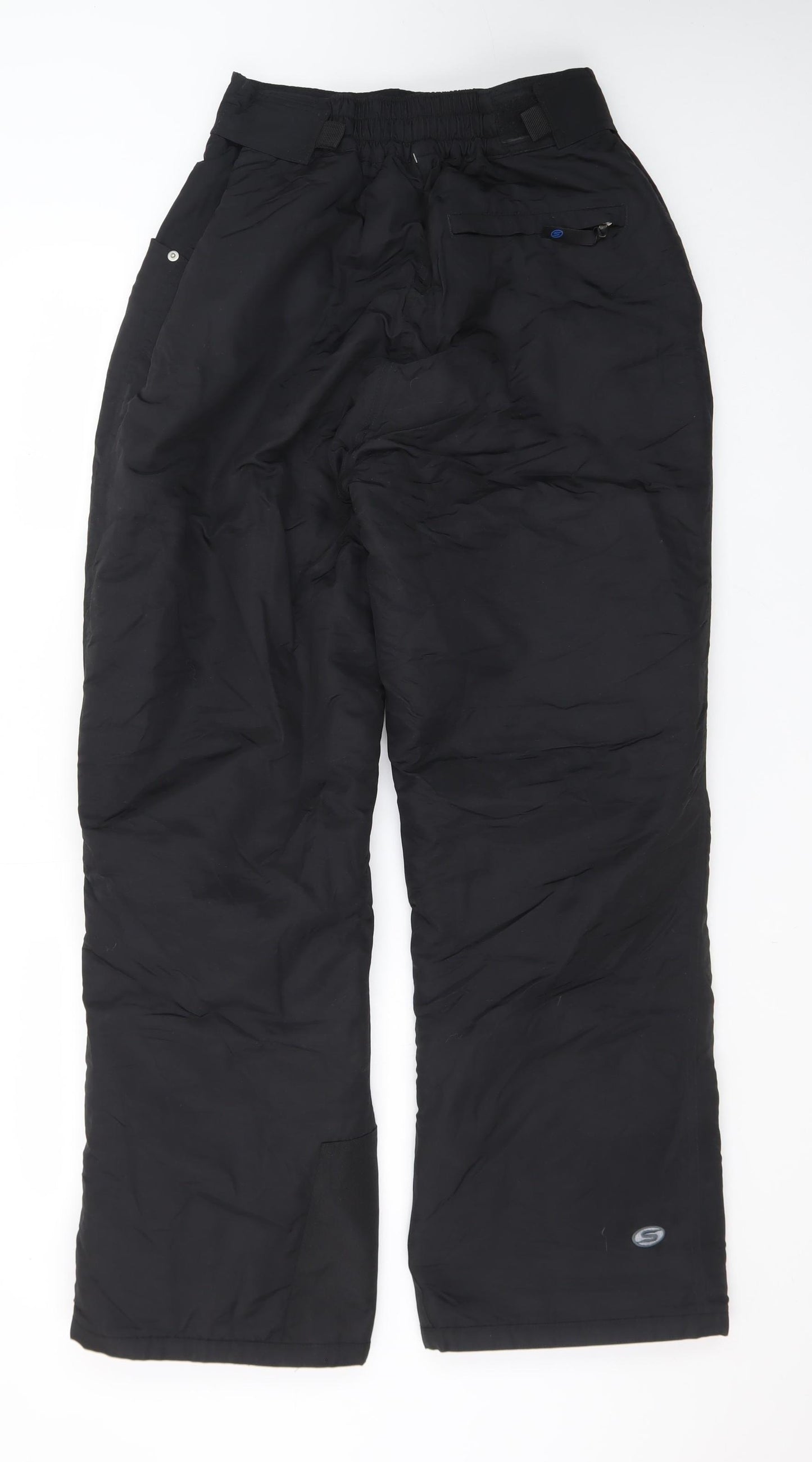 Slalom Mens Black Medium Snow Pants Waterproof Ski Trousers