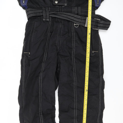 Descente Men's Black L Ski Snow Pants Suit Insulated Waterproof Lined