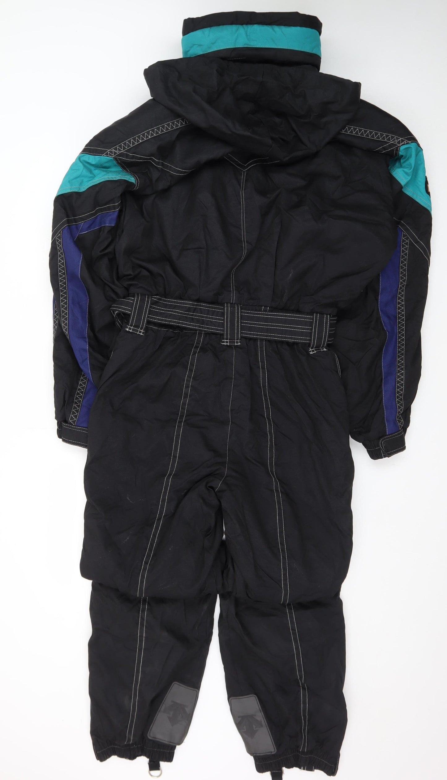Descente Men's Black L Ski Snow Pants Suit Insulated Waterproof Lined