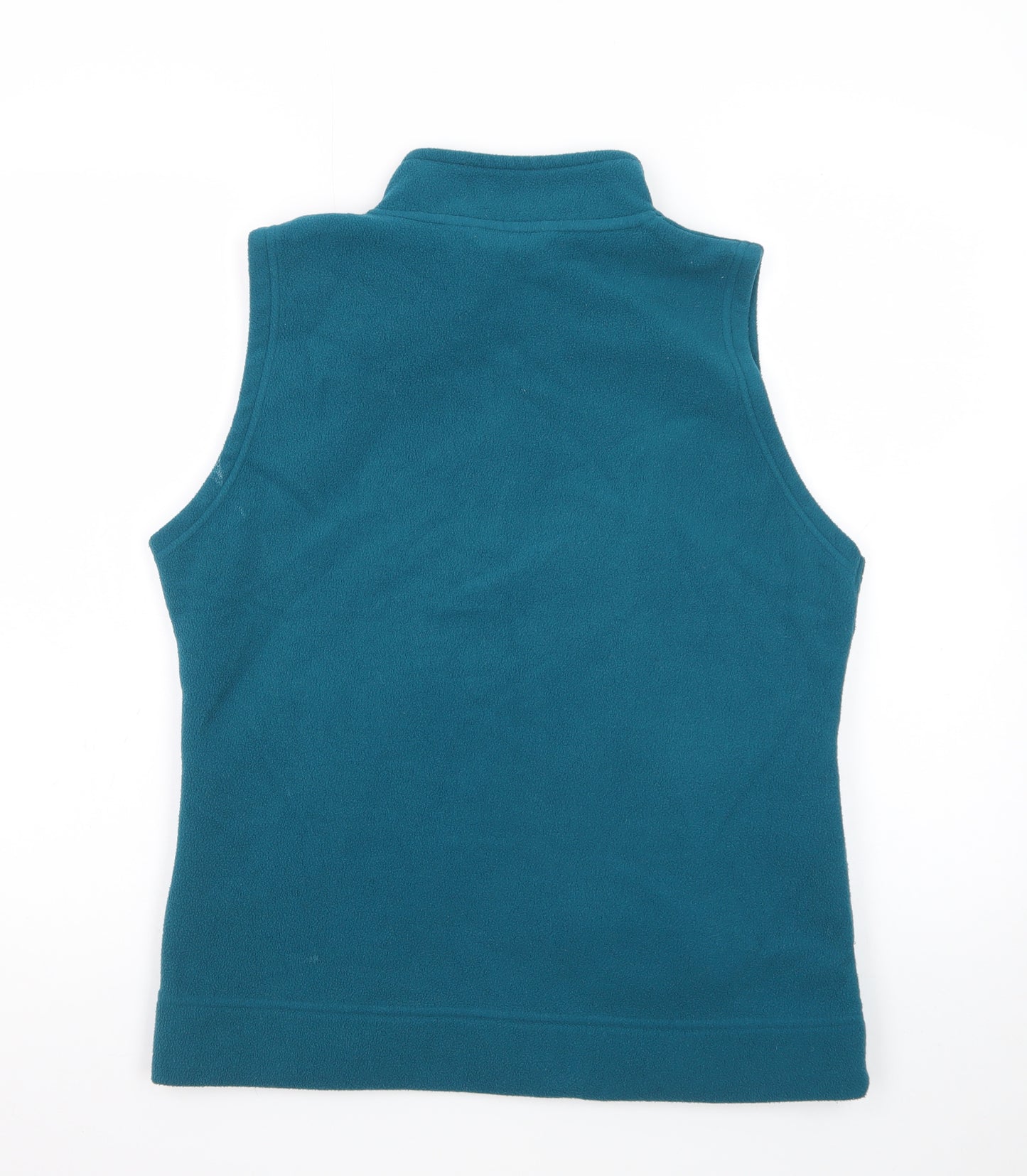 ISLE Essentials Women's Blue Fleece Zip Waistcoat Size M 14-16