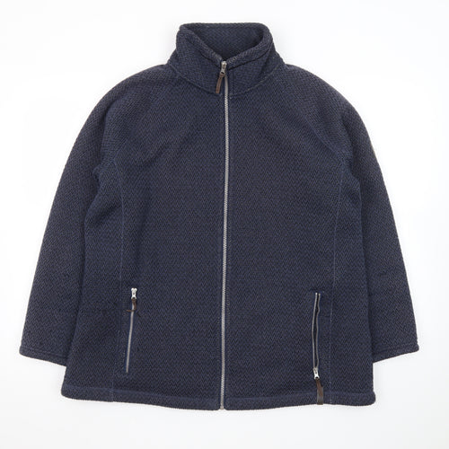 Craghoppers Women’s Blue Fleece Lined Full Zip Jacket Size 18