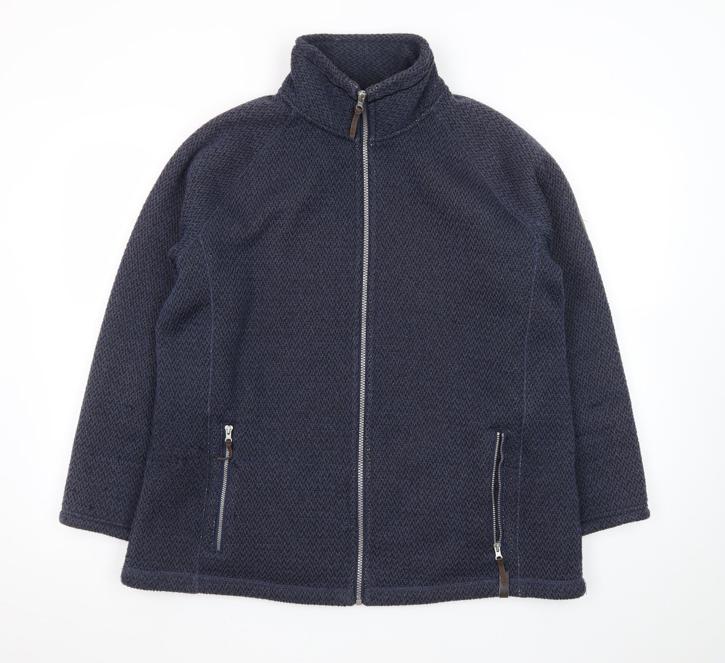 Craghoppers Women’s Blue Fleece Lined Full Zip Jacket Size 18