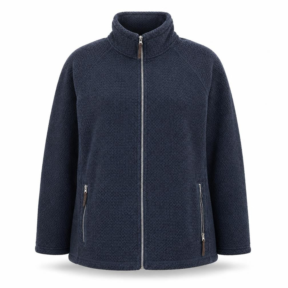 Craghoppers Women’s Blue Fleece Lined Full Zip Jacket Size 18