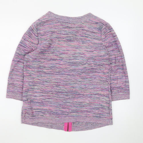 Marks and Spencer Women’s Multicoloured Full Zip Knit Jumper Size 16